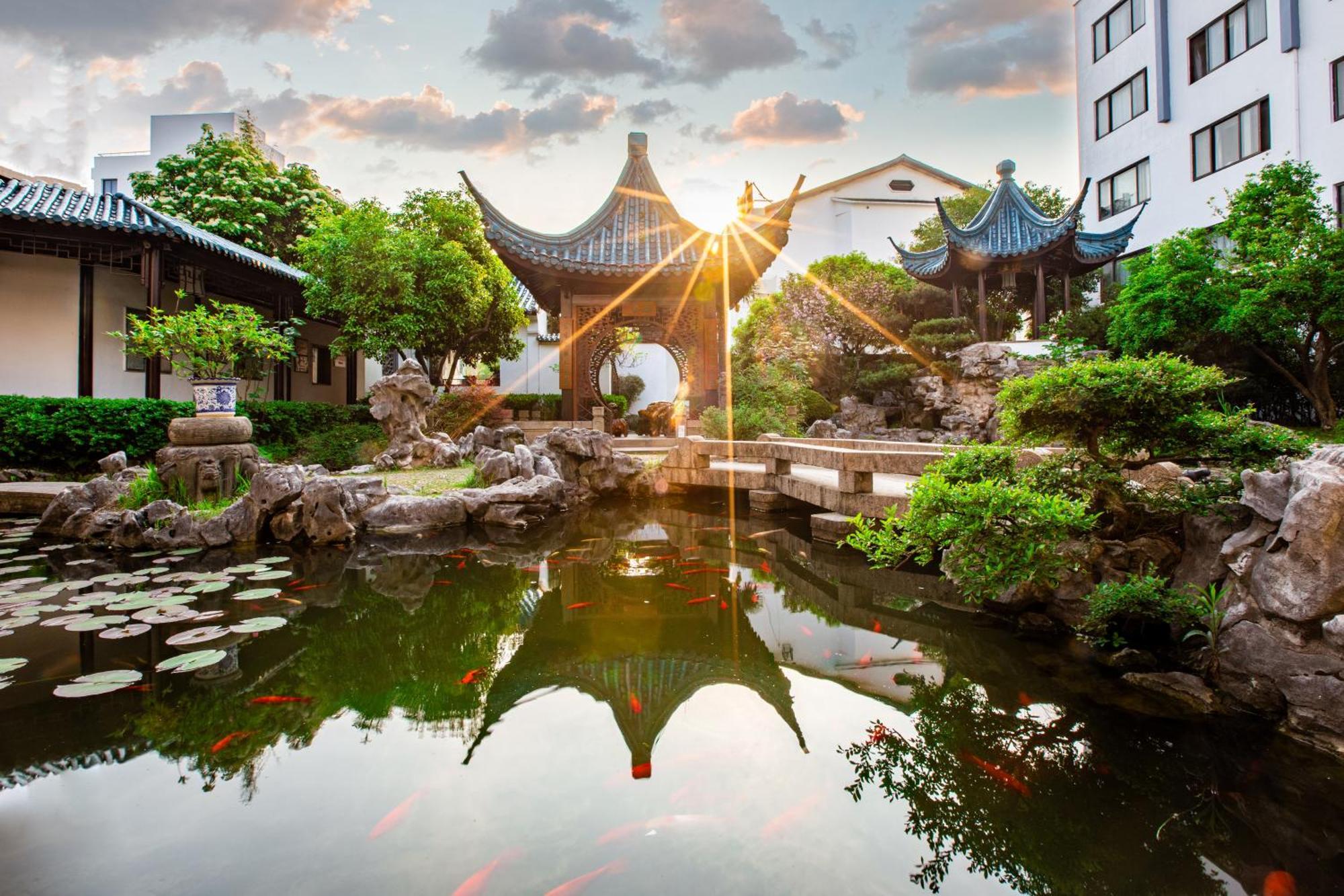 苏州华侨饭店 Suzhou (Jiangsu) Eksteriør billede